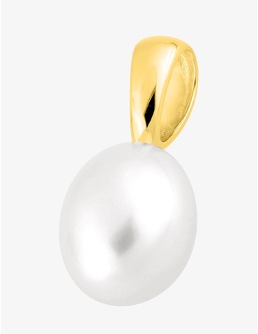 Pendentif or jaune 750‰ et...