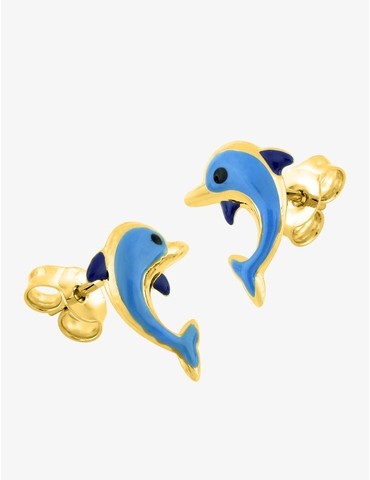 Boucles d'oreilles dauphin...
