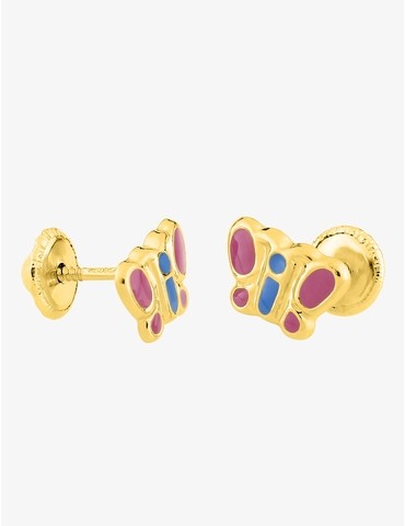 Boucles d'oreilles papillon...