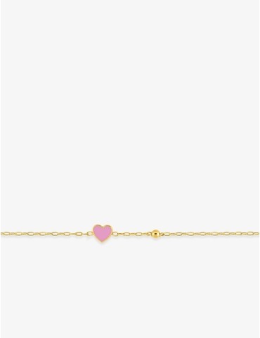 Bracelet enfant cœur et...