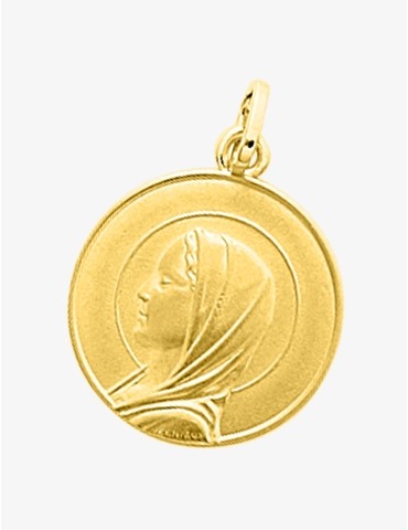 Médaille ronde Vierge or...