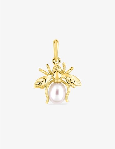 Pendentif abeille or jaune...