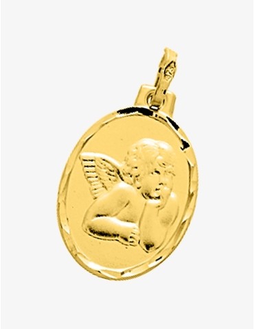 Médaille ange en or 375‰