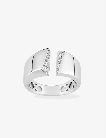 Bague fantaisie en or 750 ‰...