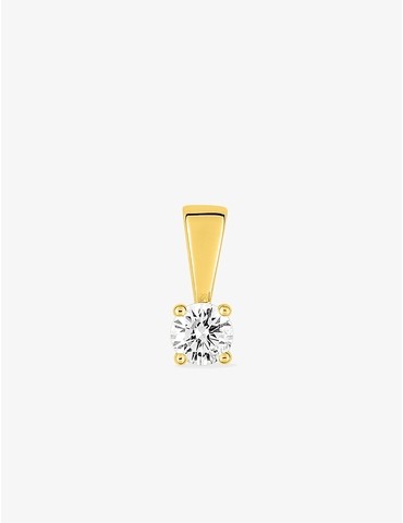 Pendentif or jaune 750‰ et...