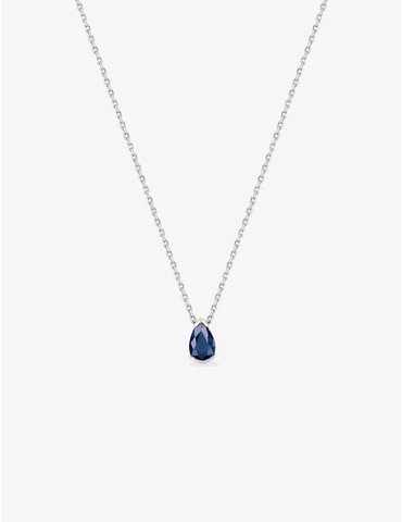 Collier or blanc 750‰...