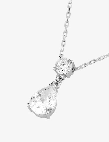 Collier or blanc 750‰ et...