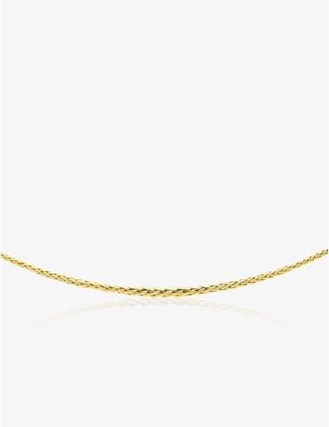 Collier maille palmier or...