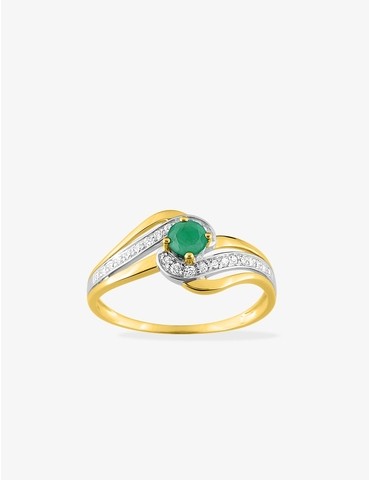 Bague fantaisie or jaune...