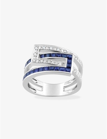 Bague rectangulaire...