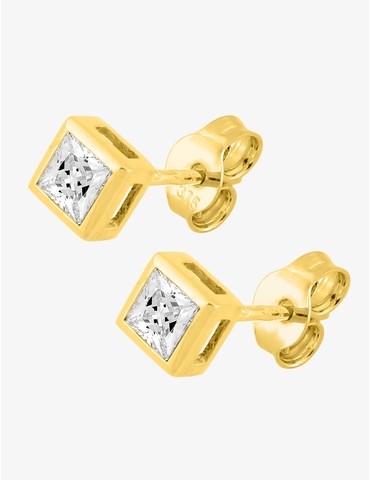 Boucles d'oreilles clous or...