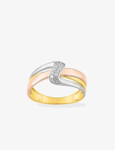 Bague 3 ors 750‰ et...