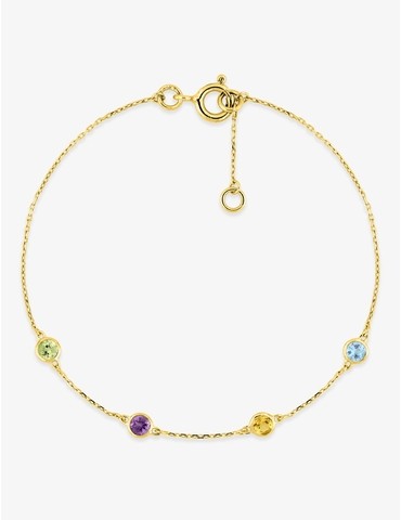 Bracelet or jaune 375‰,...