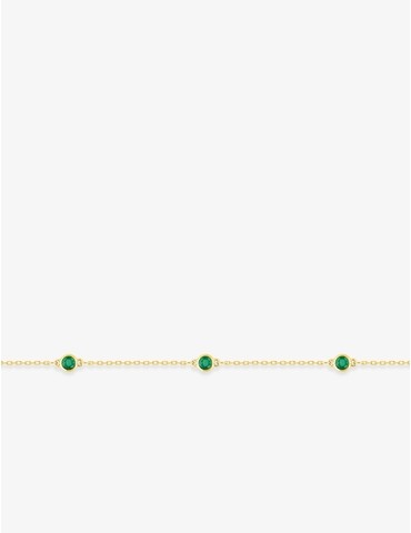 Bracelet en or jaune 375‰...