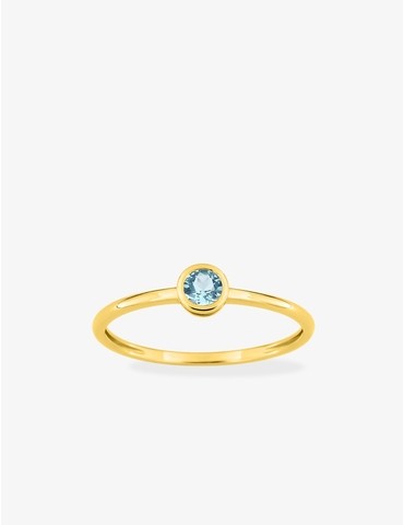 Bague en or jaune 375 ‰...