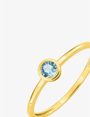 Bague en or jaune 375 ‰...