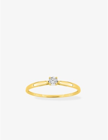 Bague en or jaune et blanc...