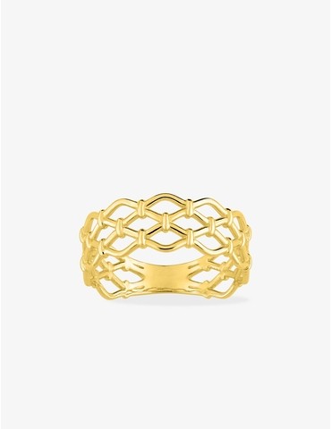 Bague en or jaune 375 ‰...