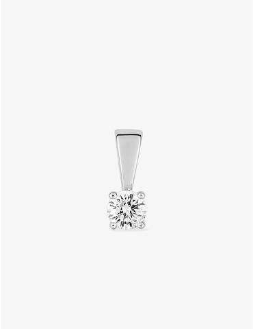 Pendentif en or blanc 750 ‰...