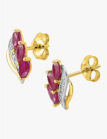 Boucles d'oreilles en or...