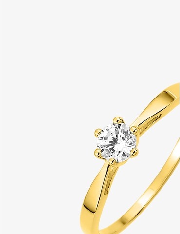 Bague or jaune 375‰ style...