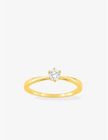 Bague or jaune 750‰ style...