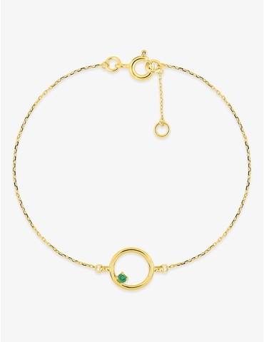 Bracelet en jaune 375 ‰ et...