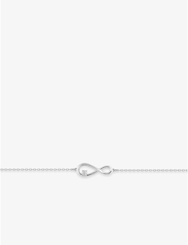 Bracelet or blanc 375 ‰ et...