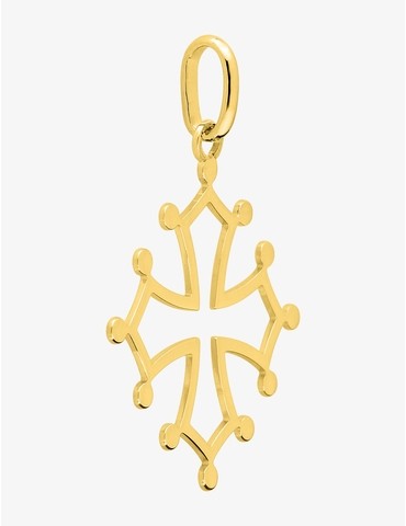 Pendentif or 375 ‰ motif...