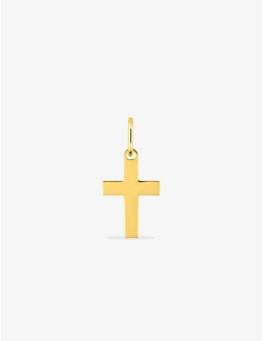 Pendentif croix or 375 ‰ jaune