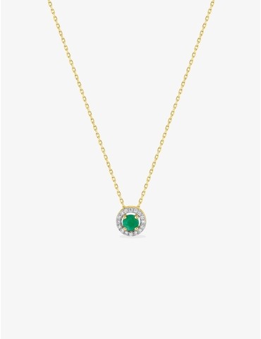 Collier en or jaune 375 ‰...