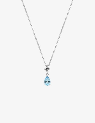 Collier or blanc 375‰...