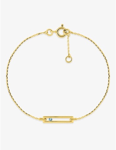 Bracelet or jaune 375‰...