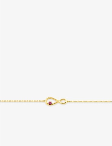 Bracelet infini or jaune...
