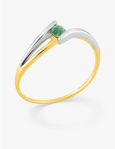 Bague or jaune 750 ‰...