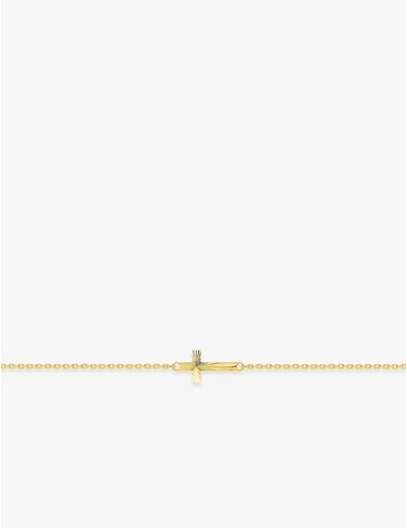 Bracelet or jaune 750 ‰...