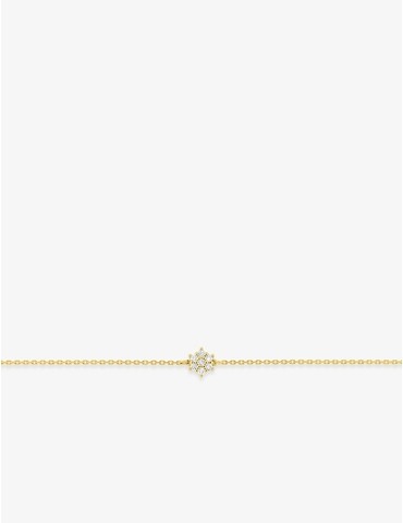 Bracelet or 750 ‰ jaune...