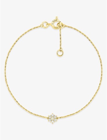 Bracelet or 750 ‰ jaune...
