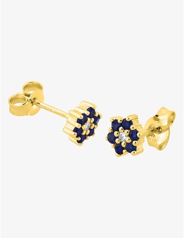 Boucles d'oreilles clous or...