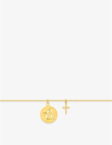Bracelet or 750 ‰ jaune...