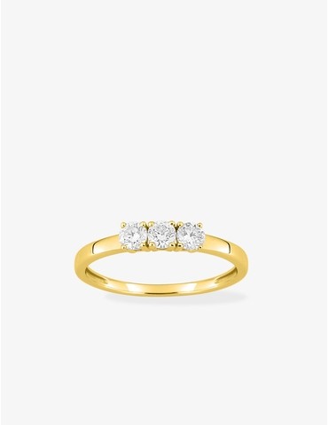 Bague or 750 ‰ jaune...