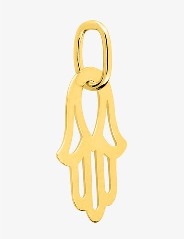 Pendentif main or 375 ‰ jaune