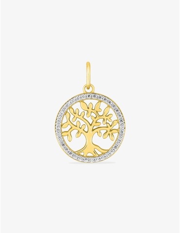 Pendentif arbre de vie or...