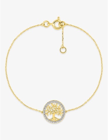 Bracelet or 375 ‰ jaune et...
