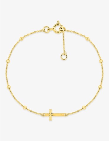 Bracelet or 375 ‰ jaune...