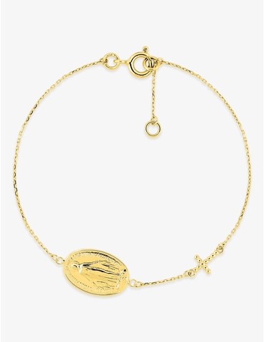 Bracelet or 375 ‰ jaune...