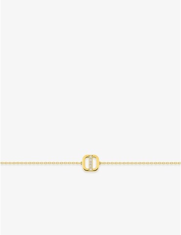 Bracelet or 375 ‰ avec...