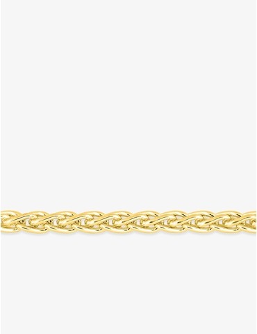 Chaine spiga or 750 ‰ jaune...