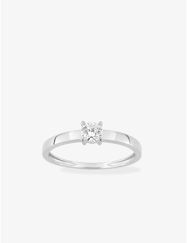 Bague solitaire diamant...