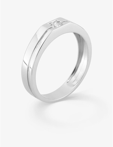 Bague diamant synthétique...